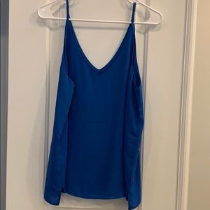 Blue tank top
